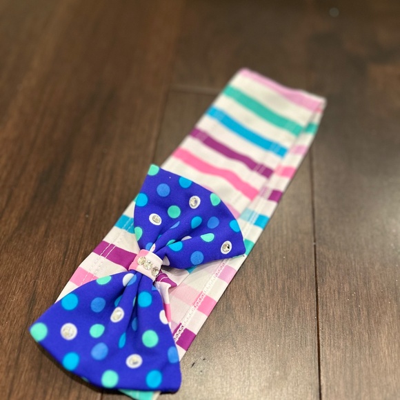 Colorful Striped and Polka Dot Dance Costume - Picture 7 of 7